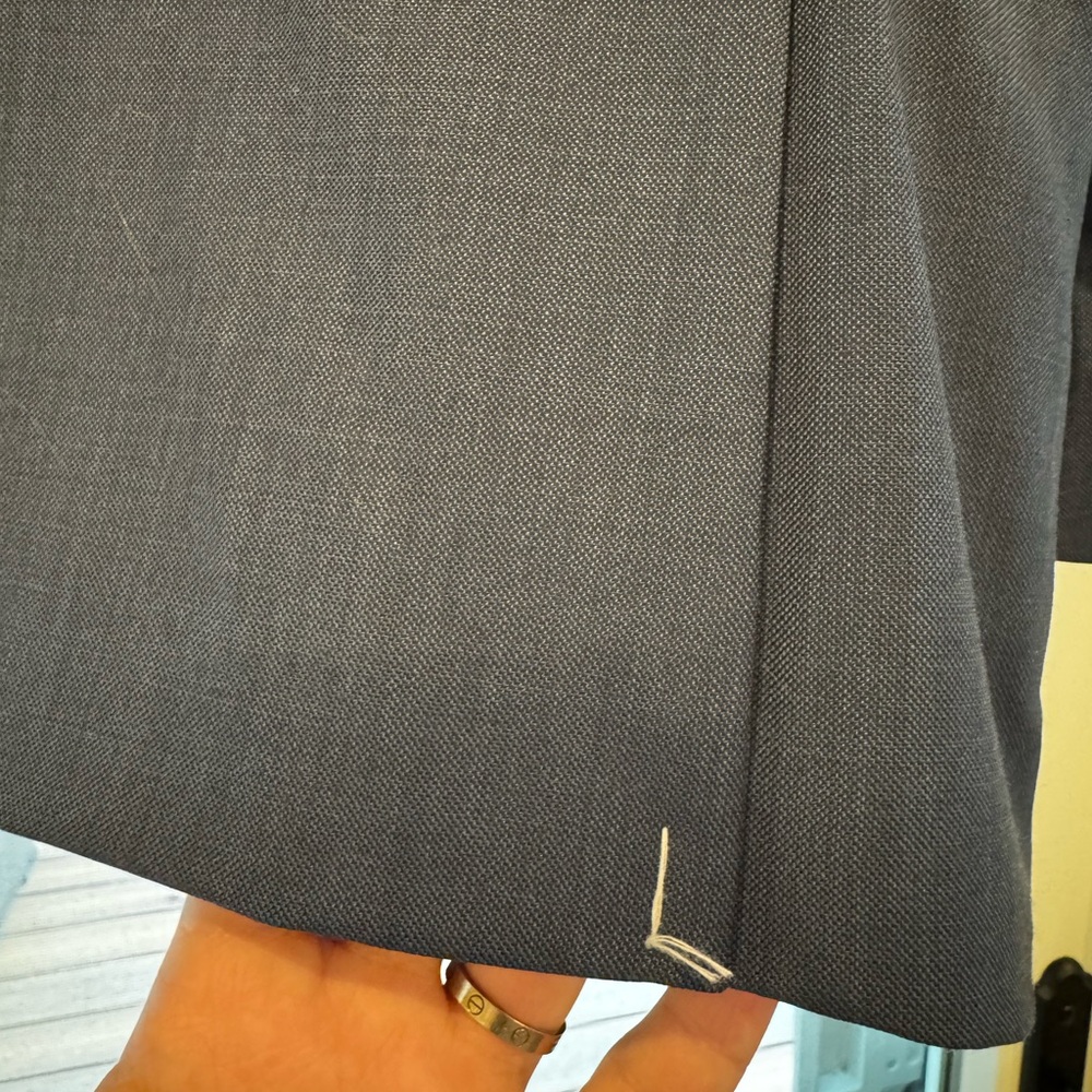 Jos. A. Bank Blue Sport Coat with Structured Shoulders - Picture 5 of 7